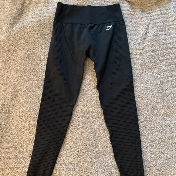 Gymshark Vital Seamless leggings in Black, Medium - Picture 6 of 6